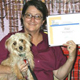 Ziggy, graduate of basic dog obedience training class