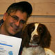 Logan, graduate of basic dog obedience training class